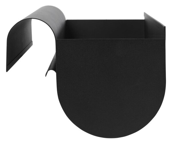 Závěsný truhlík na balkon Uma Black Medium