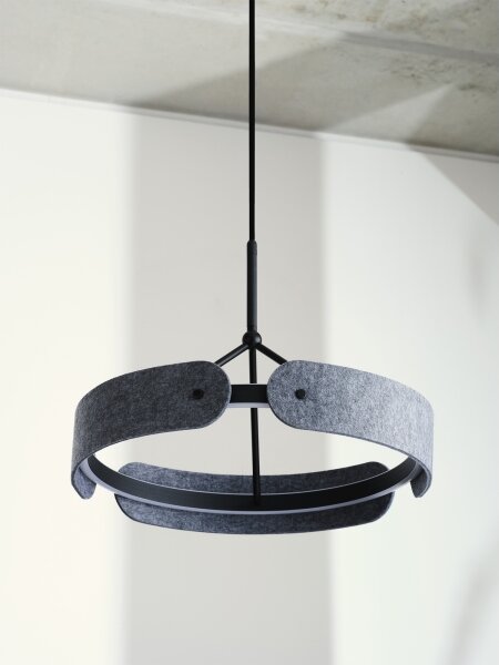 Osram - LED Lustr na lanku DECOR CURVE LED/33W/230V šedá