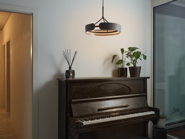 Osram - LED Lustr na lanku DECOR CURVE LED/33W/230V šedá