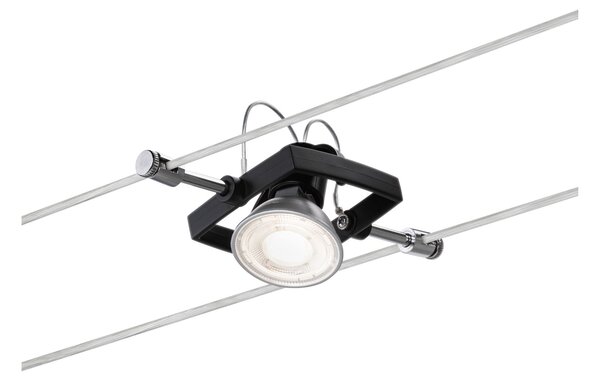 Paulmann 94291 Mac2, spot pro lankový systém, 1x GU5,3, 12V, černá