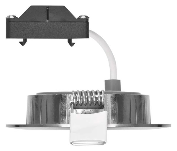 Emos lighting LED bodové svítidlo SIMMI stříbrné, kruh 5W teplá bílá 1540125510