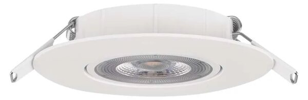 Emos lighting LED bodové svítidlo SIMMI bílé, kruh 5W teplá bílá 1540115510
