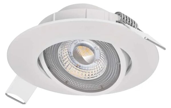 Emos lighting LED bodové svítidlo SIMMI bílé, kruh 5W teplá bílá 1540115510