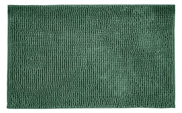 Koupelnová předložka, zelená, polyester, 80 x 50 cm, Allstar