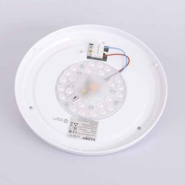 Globo 41764-12 - LED Stropní svítidlo BRUNO LED/12W/230V 307 mm 3000/4500/6000K