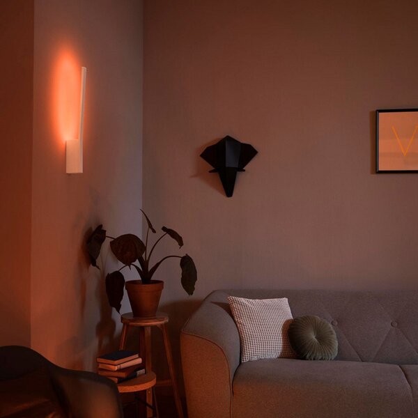 Nástěnná Svítidla Philips Hue, stmívatelné, Bílá, Kov