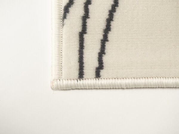 Alfa Carpets, TRHÁK: Kusový koberec Circles cream, 190x280, béžová, chodba / předsíň