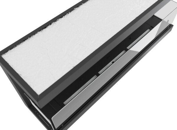 InFire - Vestavěný BIO krb 120x50 cm 5kW černá