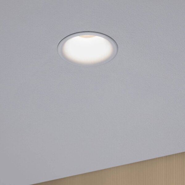 Paulmann podhled světlo Cymbal 3x6W stmívač IP44, stmívatelný, Bílá / opál, Obývací pokoj / jídelna, Plast, Moderní, Zapuštěné kulaté