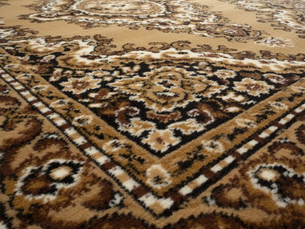 Alfa Carpets, Kusový koberec TEHERAN T-102 beige, 80x150, béžová, chodba / předsíň