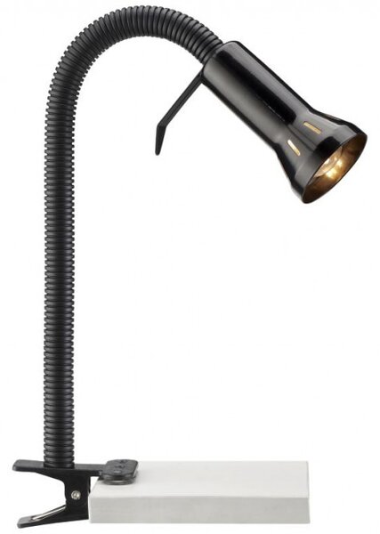 Brilliant 24705T06 Stolní lampa FLEX s klipem ČERNÁ