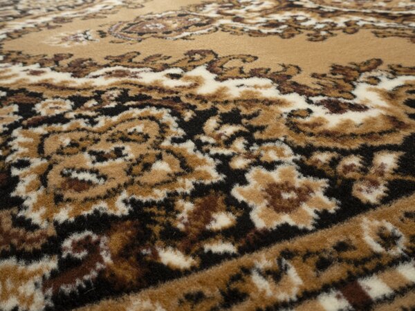 Alfa Carpets, Kusový koberec TEHERAN T-102 beige, 80x150, béžová, chodba / předsíň