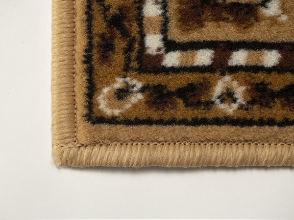 Alfa Carpets, Kusový koberec TEHERAN T-102 beige, 80x150, béžová, chodba / předsíň