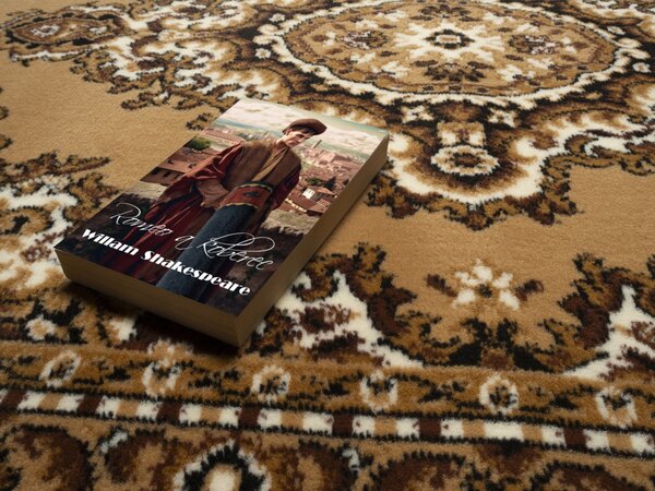 Alfa Carpets, Kusový koberec TEHERAN T-102 beige, 80x150, béžová, chodba / předsíň