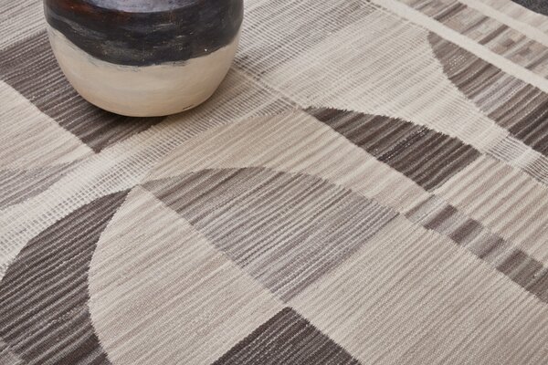 Diamond Carpets India, Ručně vázaný kusový koberec Da Vinci III DESP P115 Brown Stone Mix, 80x150, hnědá, ložnice