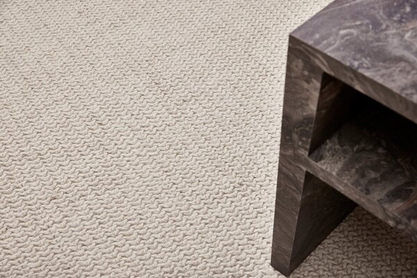 Diamond Carpets India, Ručně vázaný kusový koberec Sigma DE 9414 White Mix, 80x150, bílá, ložnice