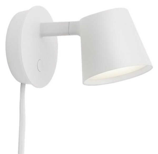 Nástěnná Svítidla Muuto, stmívatelné, Bílá, Obývací pokoj, Hliník