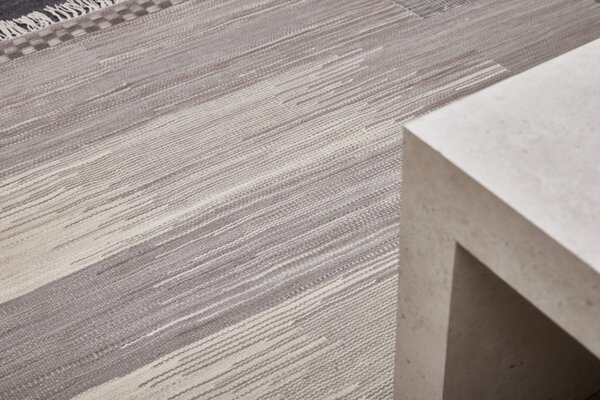 Diamond Carpets India, Ručně vázaný kusový koberec Prism Sand DESP P120 Stone Mix, 120x170, šedá, ložnice