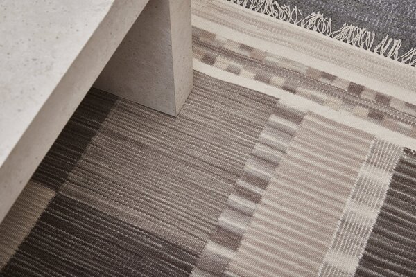 Diamond Carpets India, Ručně vázaný kusový koberec Da Vinci III DESP P115 Brown Stone Mix, 80x150, hnědá, ložnice