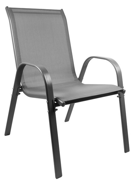 Aga 2x Zahradní židle MR4400GY-2 Šedá