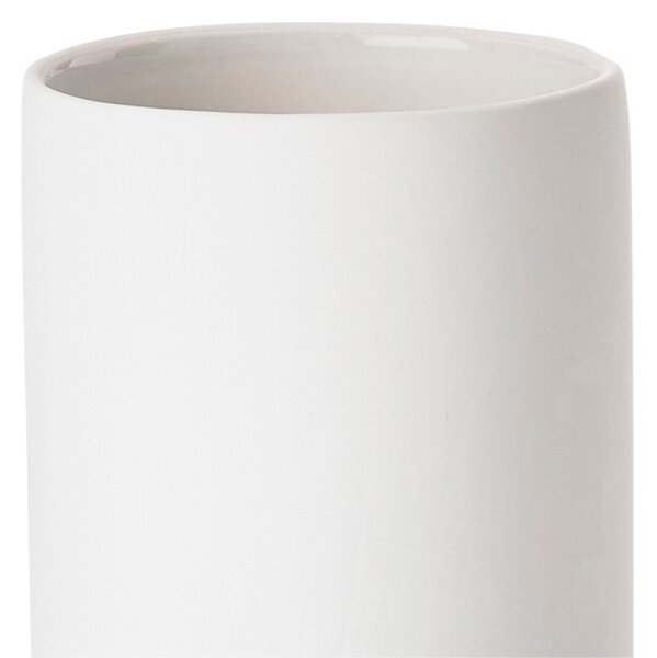 Zone Denmark Bílý porcelánový kelímek na kartáčky Solo