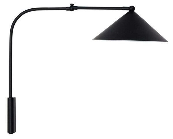 Nástěnná Svítidla OYOY Living Design, Kasa, Černá, Obývací pokoj, Kov, Skandinávský
