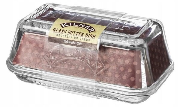 Máslenka Kilner sklo bezbarvá