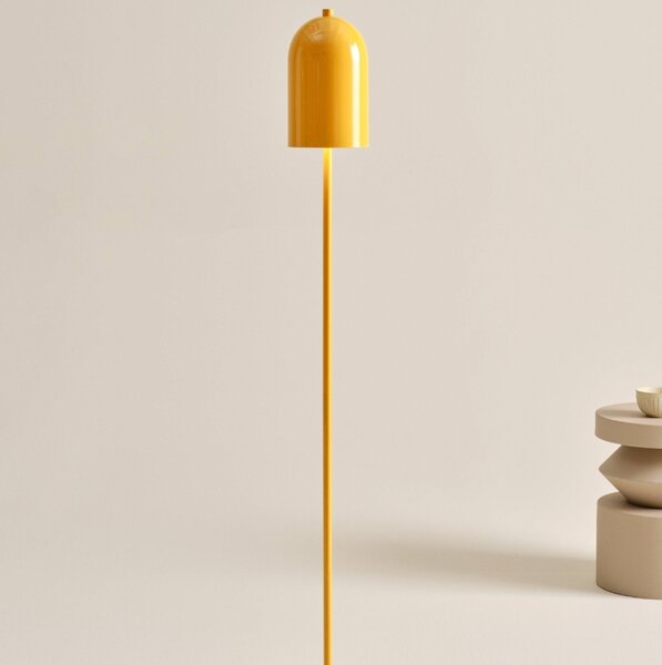Jotex Žlutá kovová stojací lampa ARA 130 cm