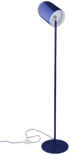 Jotex Modrá kovová stojací lampa ARA 130 cm