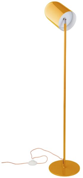 Jotex Žlutá kovová stojací lampa ARA 130 cm