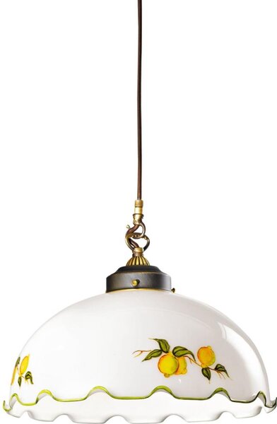 Kolarz 731.32.118 - Lustr na lanku NONNA 1xE27/75W/230V pr. 36 cm citrony