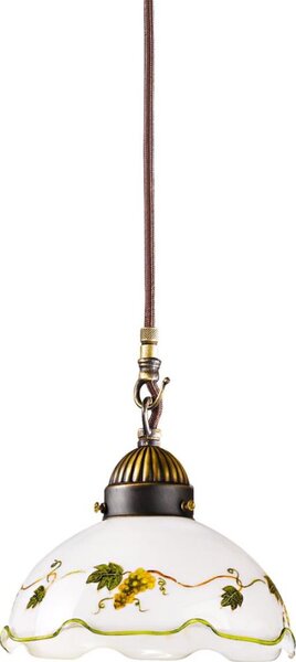 Kolarz 731.30.110 - Lustr na lanku NONNA 1xE27/75W/230V pr. 20 cm víno