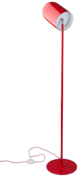 Jotex Červená kovová stojací lampa ARA 130 cm