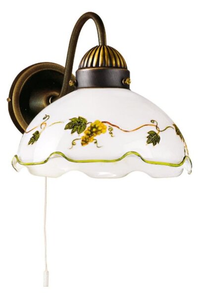 Kolarz 731.61.110 - Nástěnná lampa NONNA 1xE27/75W/230V víno
