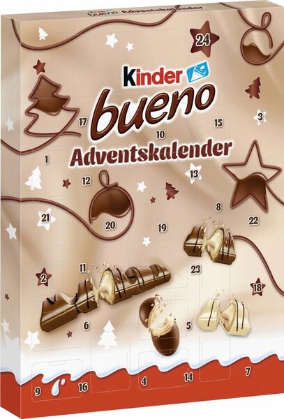Ferrero Kinder Bueno Mini Adventni Kalendar 24 ks 167g