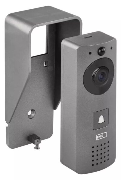 Bezdrátový videozvonek se senzorem pohybu GoSmart 12V 3xAA IP44 Wi-Fi Tuya