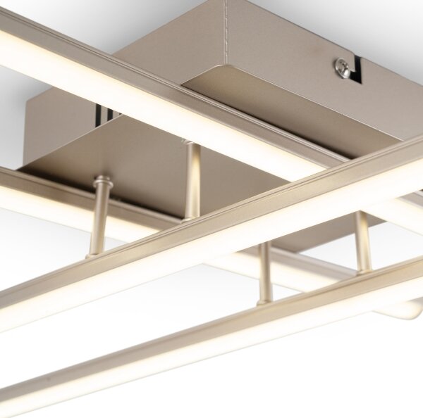 Brilagi - LED Stropní svítidlo STRIPES LED/37W/230V stříbrná