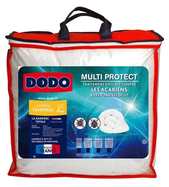 Přikrývka s úpravou proti štěnicím a bakteriím, 300g/m2 bílá 140x200 cm
