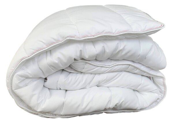 Přikrývka z bavlny a lnu Colas Normand®, recyklovaná vlákna 300g/m2 bílá 140x200 cm