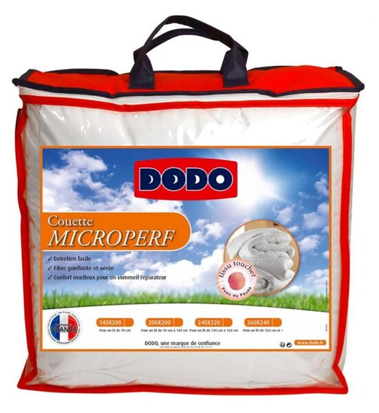 Přikrývka Microperf Dodo® bílá 140x200 cm
