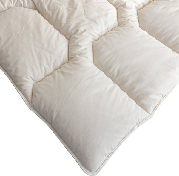 Relaxační přikrývka z bavlny a konopí 350g/m2 přírodní 140x200 cm