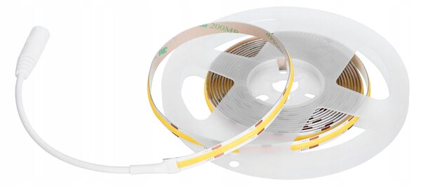 Activejet LED pásek COB 3m se zdrojem – studená bílá, IP20