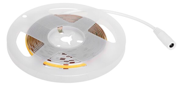 Activejet LED pásek COB 3m se zdrojem – studená bílá, IP20