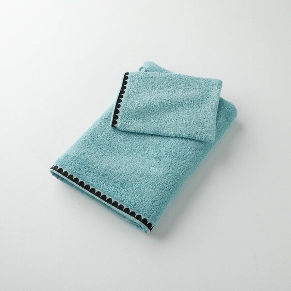 Kolekce koupelnového froté zn. Colombine® blankytná ručníky 2x40x40 cm