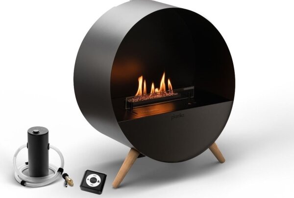 Planika Bubble Wall & Floor BEV - BIO krb na dálkové ovládání 72,6x65 cm 2,5kW