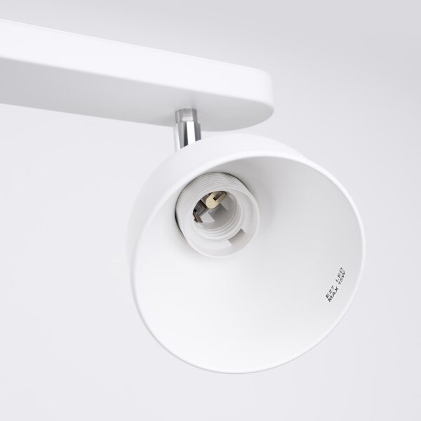Sollux SL.1314 - Bodové svítidlo ELBA 2xE27/15W/230V bílá