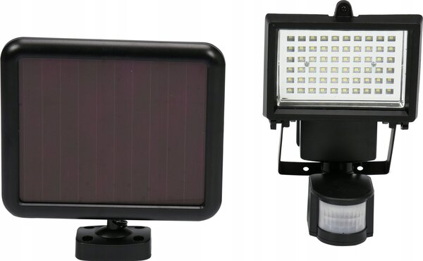 Solární LED reflektor 4W s pohybovým senzorem YATO