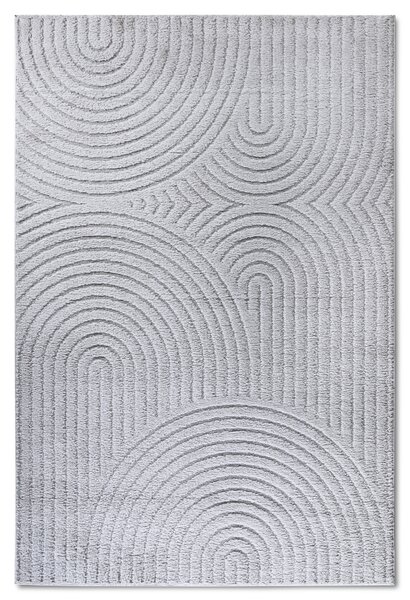 ELLE Decoration, Kusový koberec New York 106205 Light Grey, 80x120, šedá, ložnice