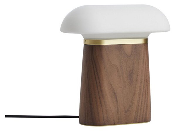 Stolní lampa Woud, stmívatelné, Dřevo, Obývací pokoj, Dřevo