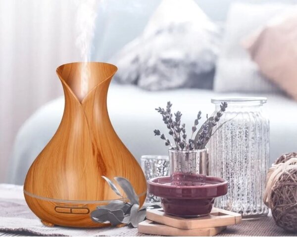 LED RGB Zvlhčovač a ionizátor vzduchu 400 ml